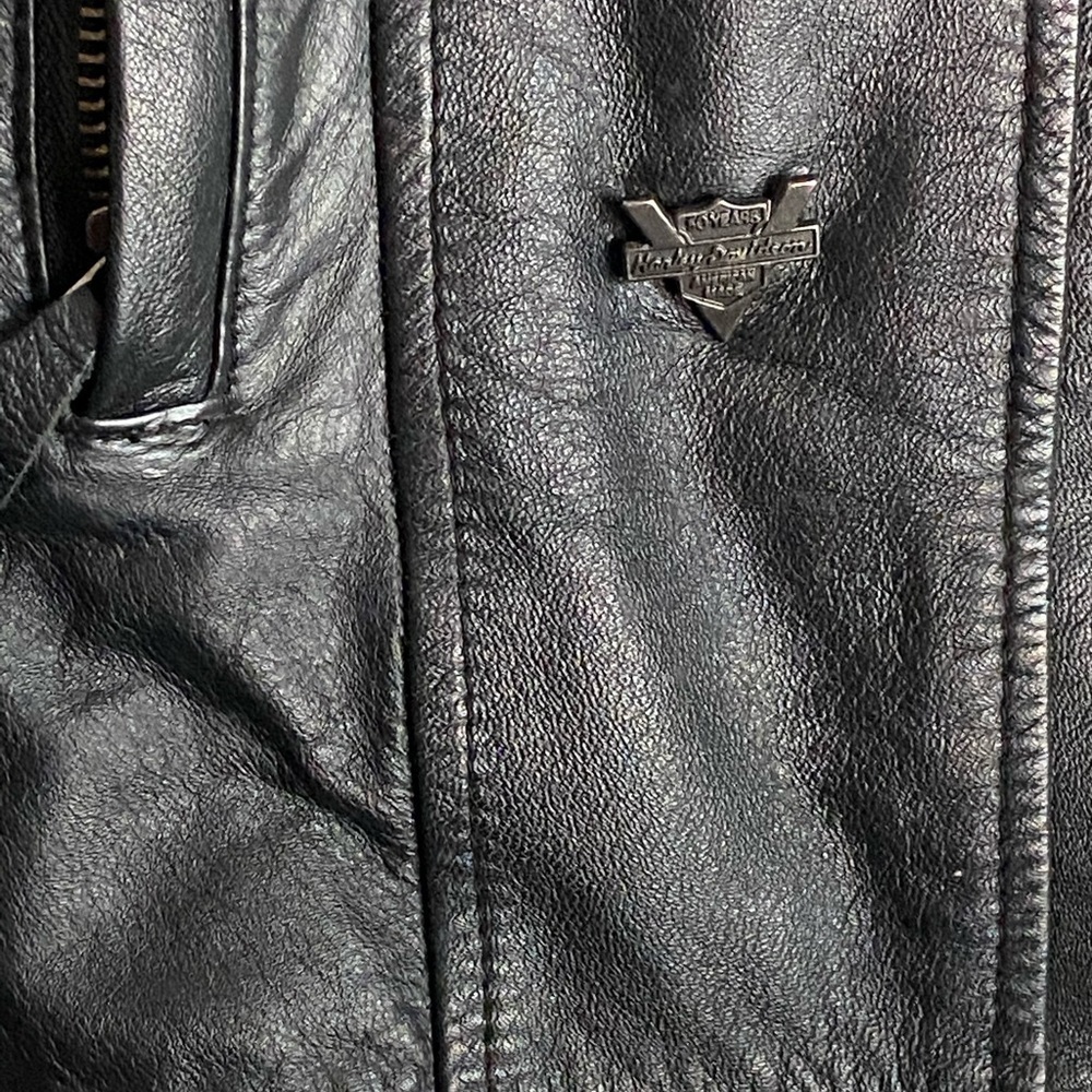 Vintage Harley Davidson Women’s Leather Jacket​​​​​​​​​ - Picture 7 of 13